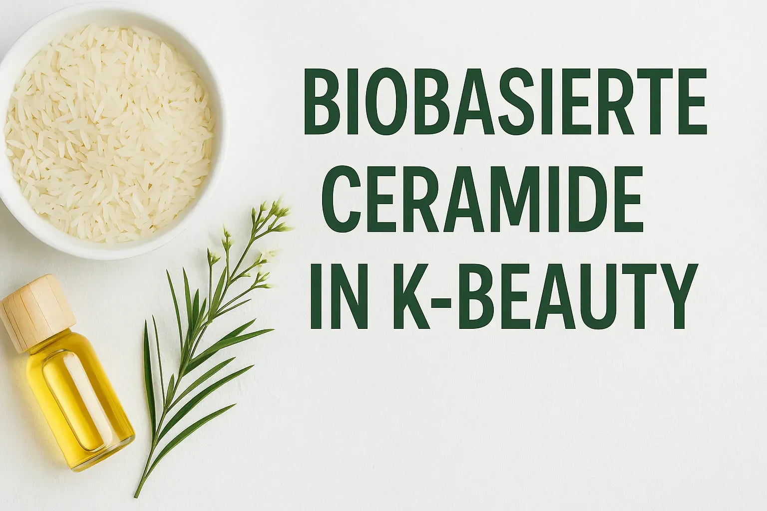 Biobasierte Ceramide in K-Beauty – Nachhaltige Hautbarrierepflege der Zukunft