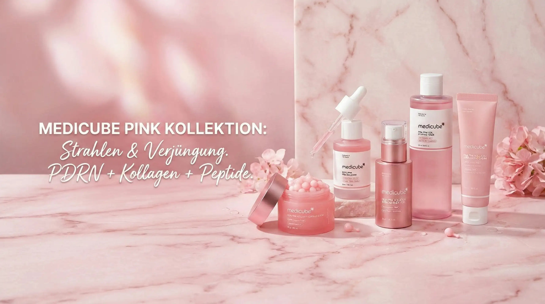 Medicube PDRN Pink Routine: Lachs-DNA für pralle, straffe Haut