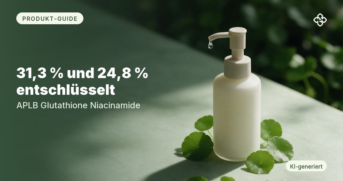 APLB Glutathione Niacinamide: 31,3 % und 24,8 % entschlüsselt
