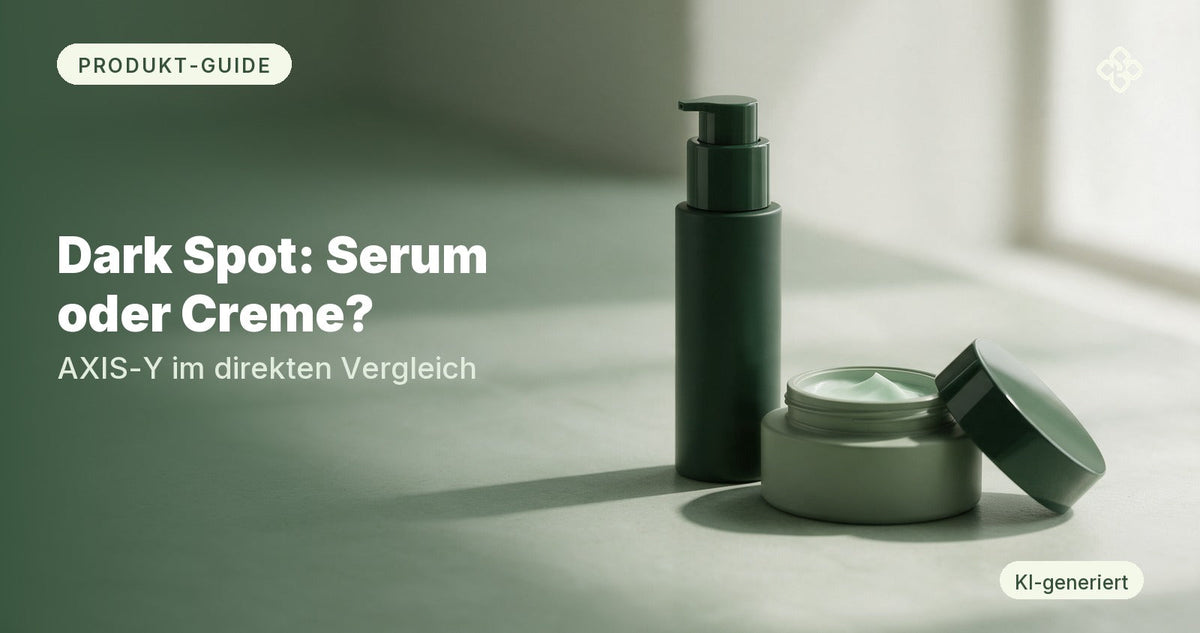 AXIS-Y Dark Spot Serum und Creme im Vergleich