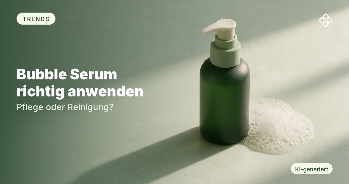 Bubble Serum richtig anwenden: Pflege oder Reinigung