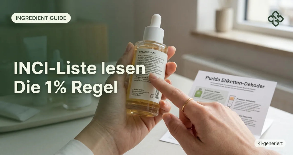 INCI-Liste lesen: Die 1-Prozent-Linie, die kaum jemand kennt