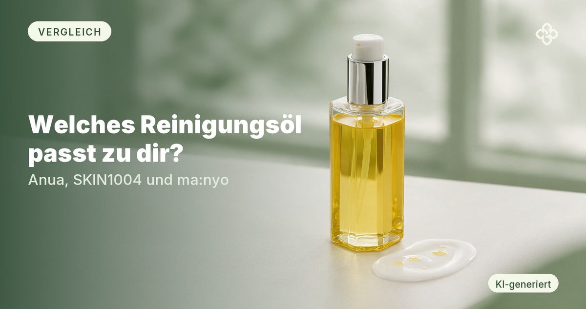 Reinigungsoele im Vergleich: Anua, SKIN1004 und ma:nyo