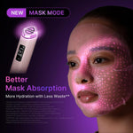 Medicube AGE-R Booster Pro X2 White im Mask Mode zur Pflege mit Tuchmasken
