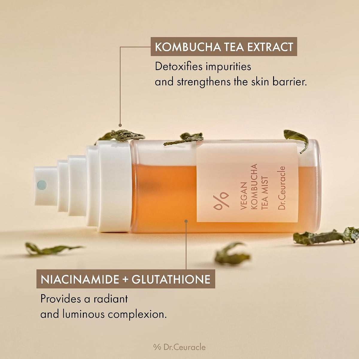 Dr. Ceuracle Vegan Kombucha Tea Mist 80 ml