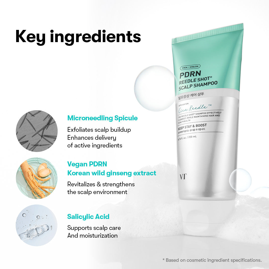 VT Cosmetics PDRN Reedle Shot Scalp Shampoo 200 ml