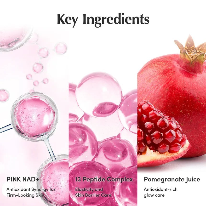 EQQUALBERRY NAD+ Peptide Boosting Sun Serum LSF 50+ PA++++ 50 ml