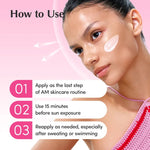 EQQUALBERRY NAD+ Peptide Boosting Sun Serum LSF 50+ PA++++ 50 ml