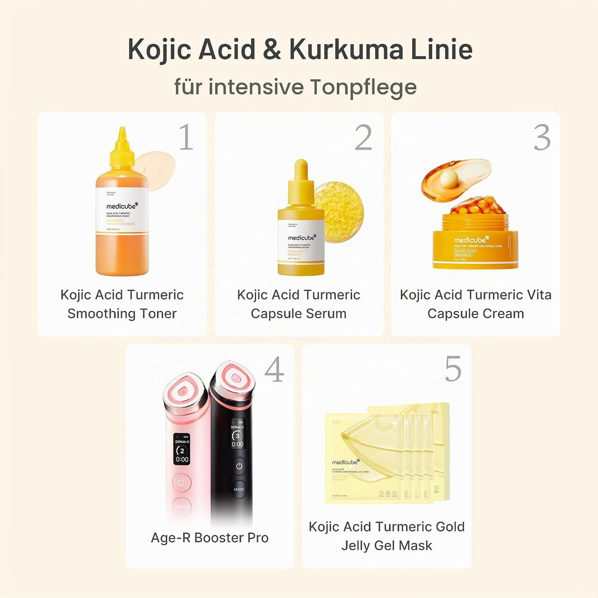 Medicube Kojic Acid Turmeric Vita Capsule Cream 53 g, Bild 5