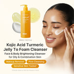 Medicube Kojic Acid Turmeric Gel to Foam Cleanser 500 ml – Ansicht 2