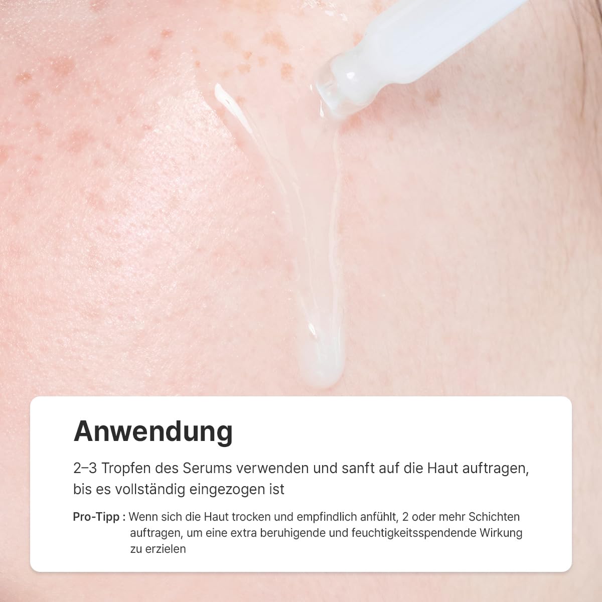 Dr. Althea 345 Relief Serum Anwendung mit Pipette