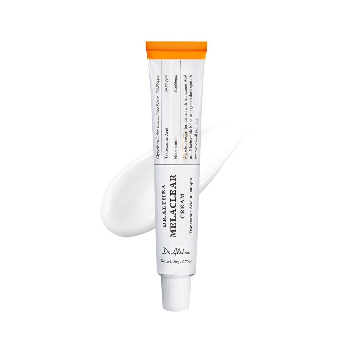 Dr. Althea Melaclear Cream 20 g Tube mit Creme-Textur
