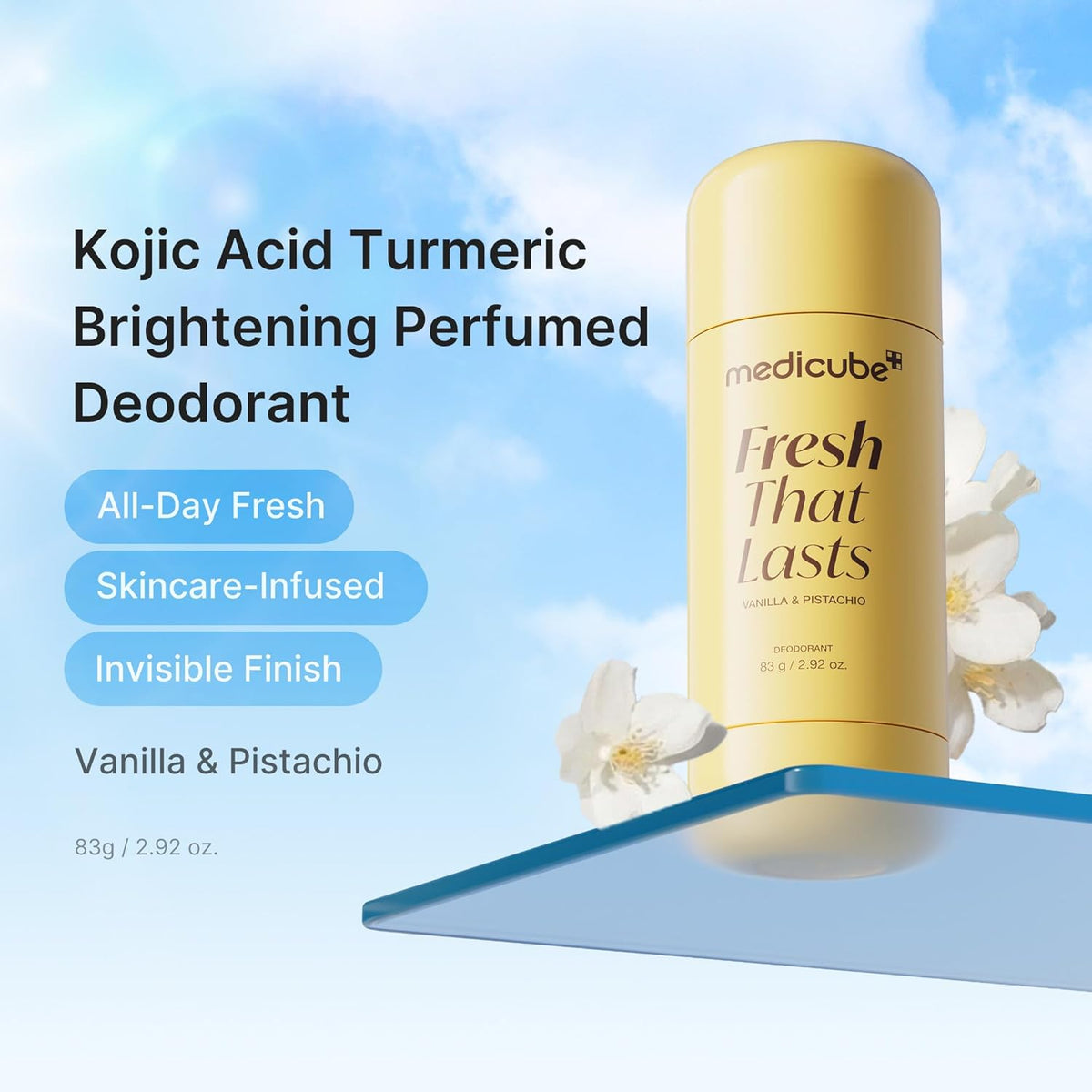 Medicube Vanilla & Pistachio Deodorant 80 g - Bild 2