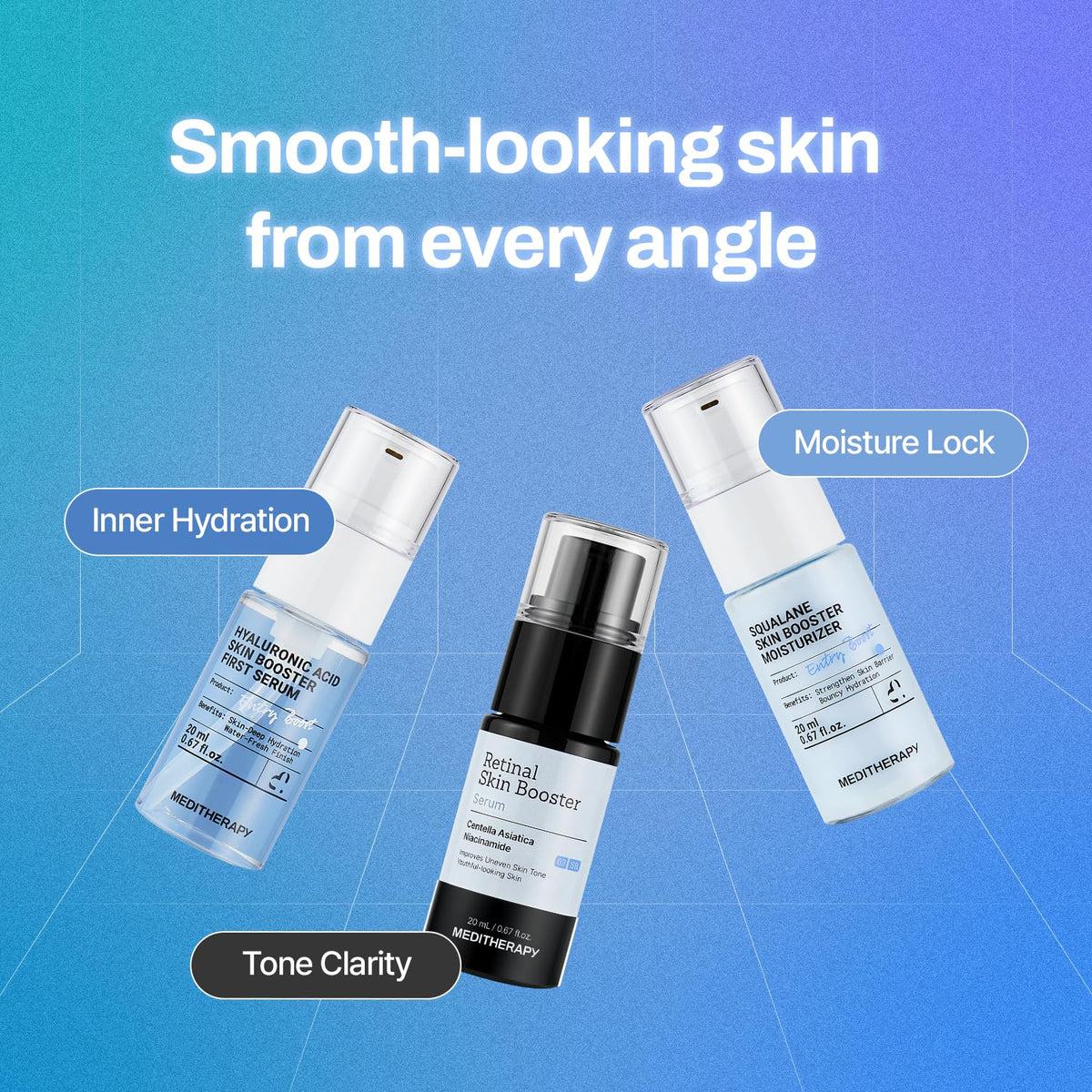 Meditherapy Gentle Boost Kit 3 x 20 ml
