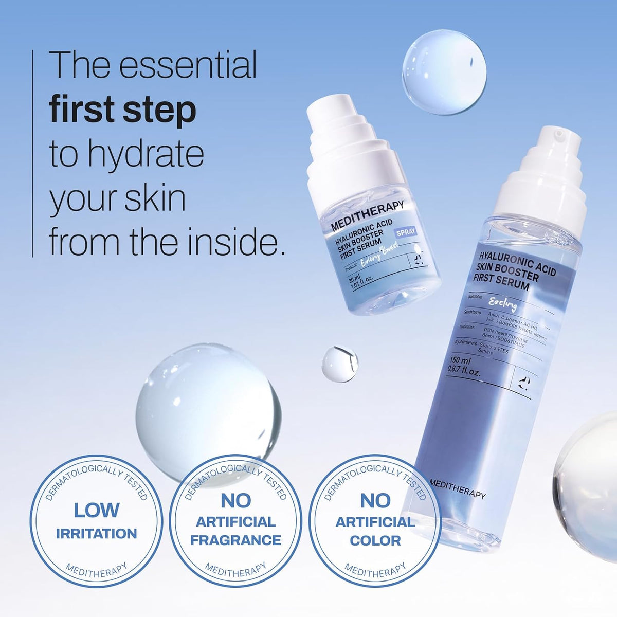 Meditherapy Hyaluronic Acid Skin Booster First Serum 150 ml
