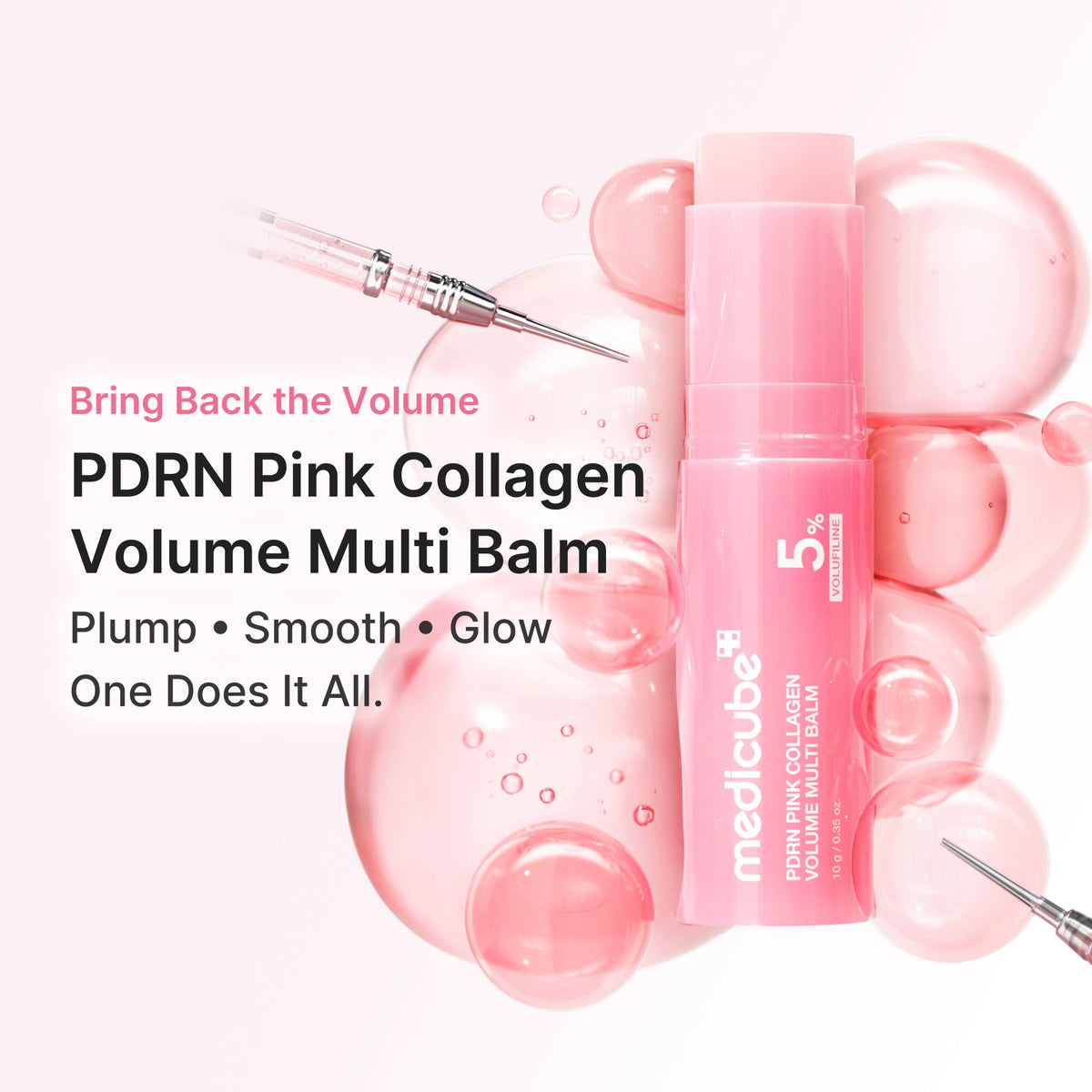 Medicube PDRN Pink Collagen Volume Multi Balm Stick 10 g