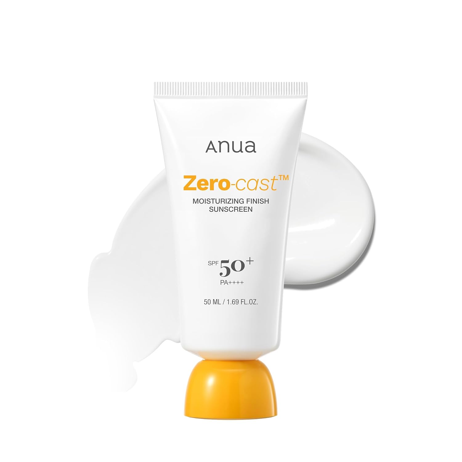Anua Zero-Cast Moisturizing Finish Sunscreen 50 ml