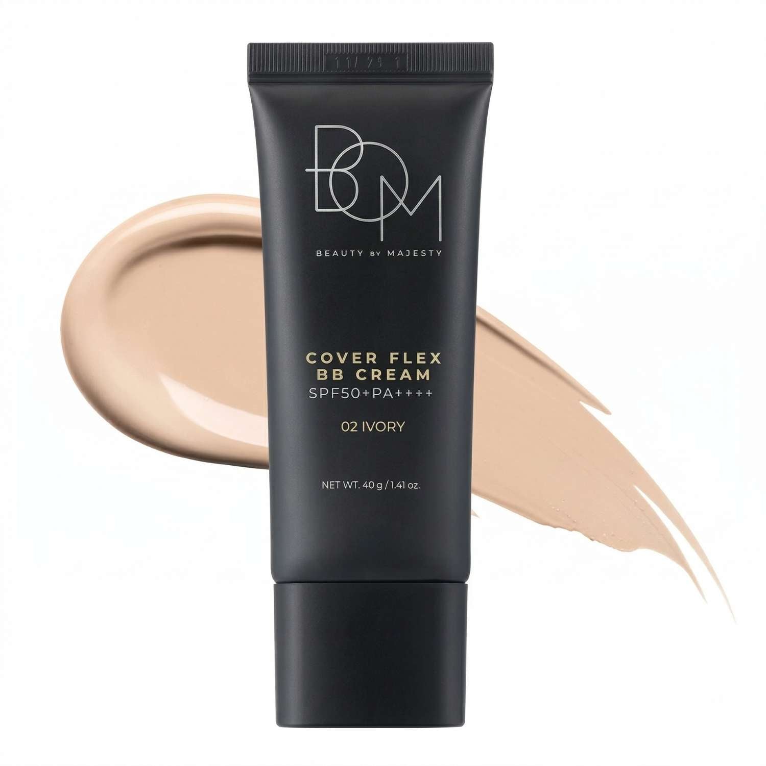 BOM Cover Flex BB Cream SPF50+PA++++ 02 Ivory 40 g