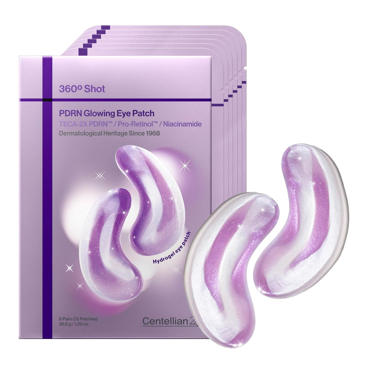 Centellian24 360 Shot PDRN Glowing Eye Patch Hydrogel Augenpatches 6 Paare