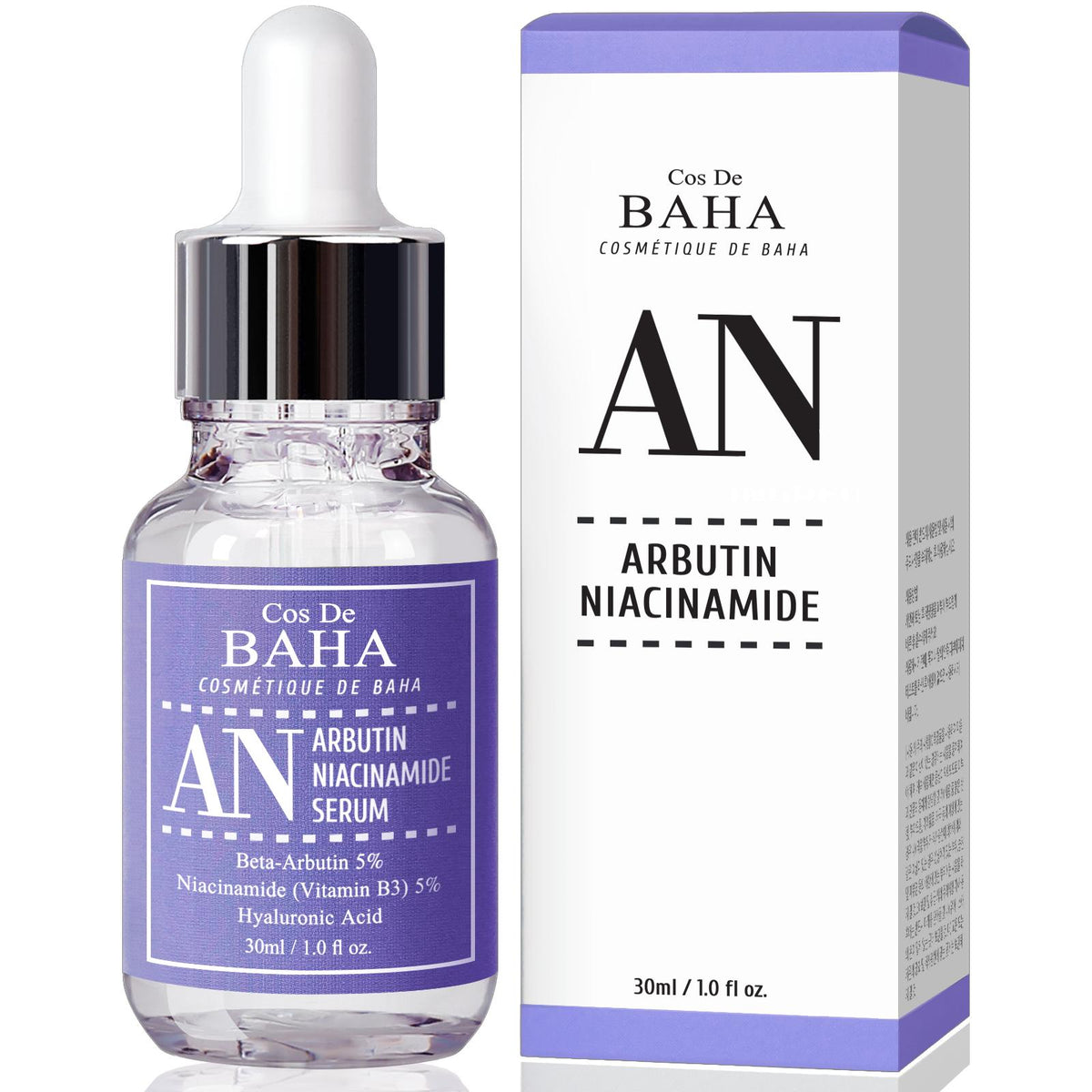 Cos de BAHA Arbutin 5% Niacinamide 5% Serum 30 ml – Produktbild 1