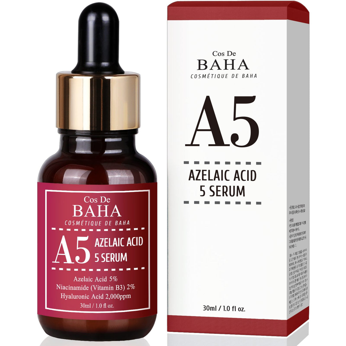 Cos de BAHA Azelaic Acid 5% Serum 30 ml – Produktbild 1