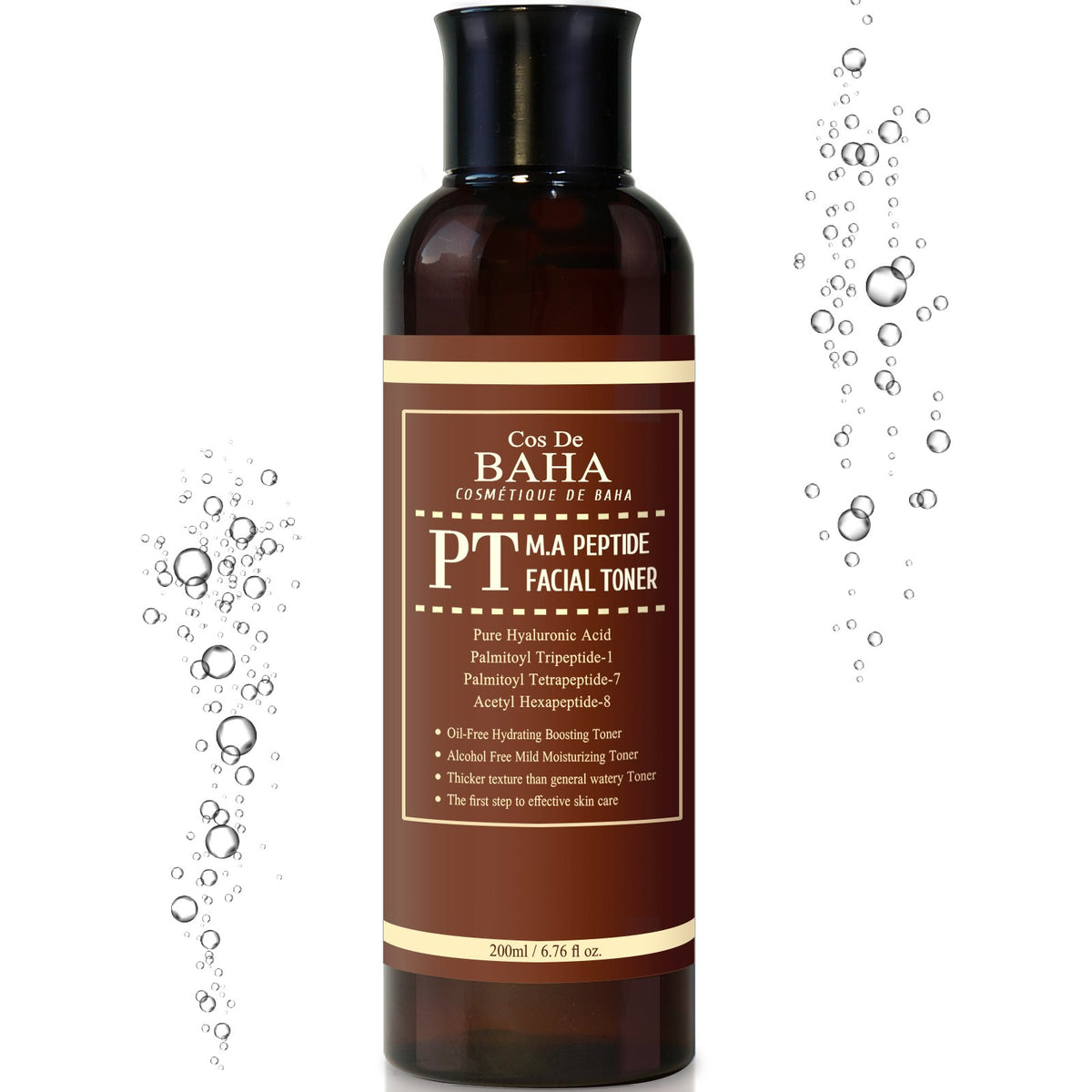 Cos de BAHA M.A. Peptide Facial Toner 200 ml – Produktbild 2