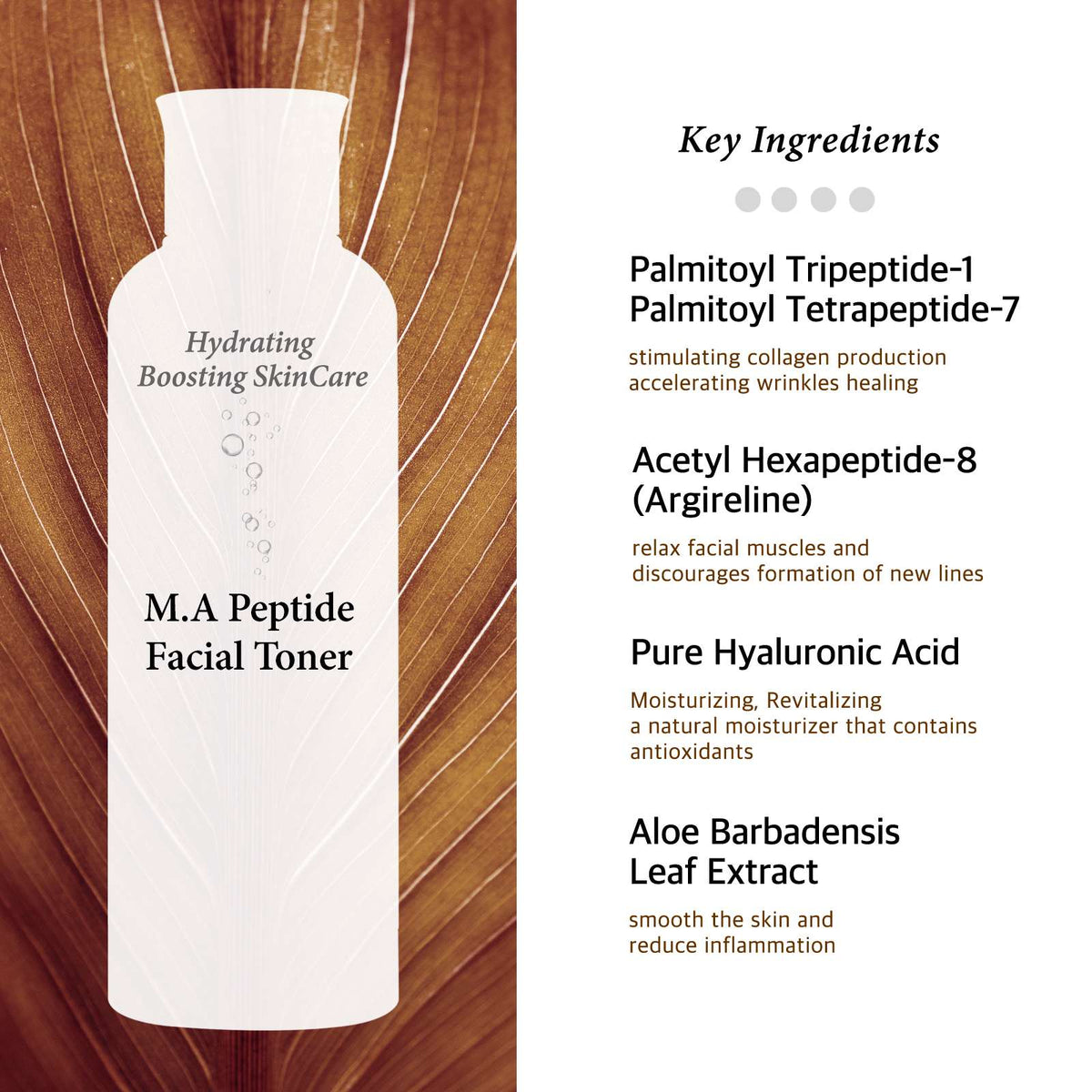 Cos de BAHA M.A. Peptide Facial Toner 200 ml – Produktbild 4