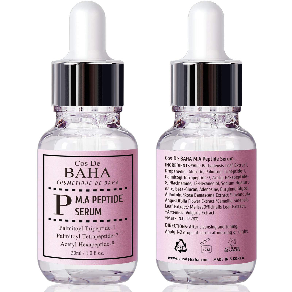 Cos de BAHA M.A. Peptide Serum 30 ml – Produktbild 7