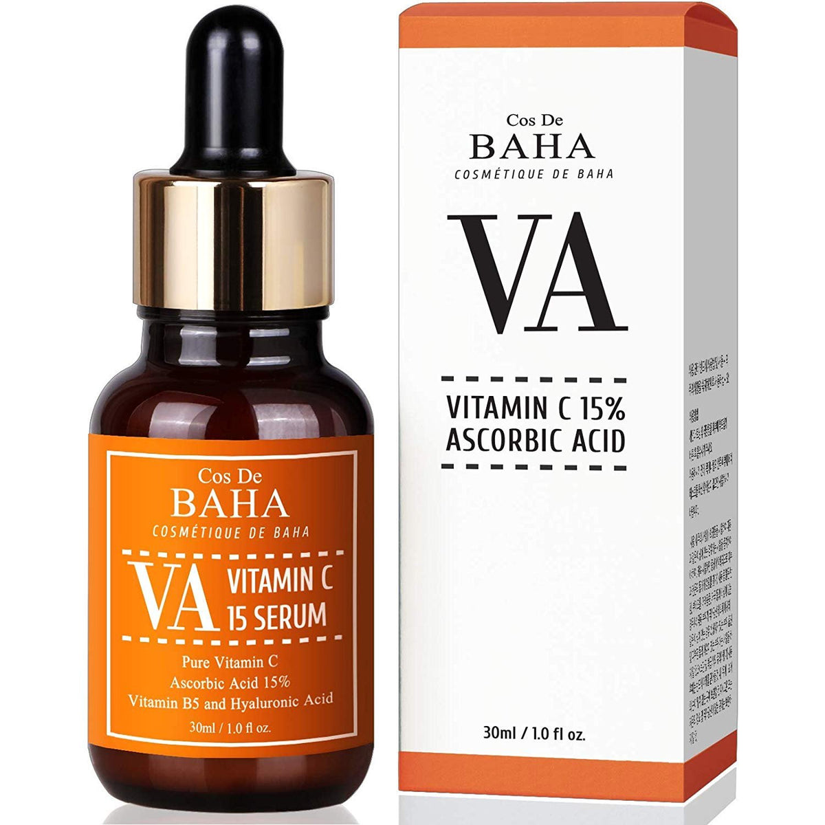 Cos de BAHA Vitamin C 15% Ascorbic Acid Serum 30 ml – Produktbild 1