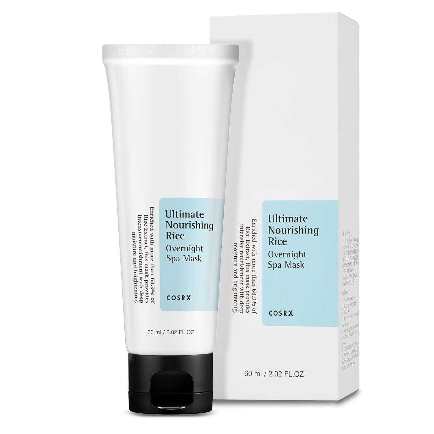 COSRX Ultimate Nourishing Rice Overnight Spa Mask – 60 ml