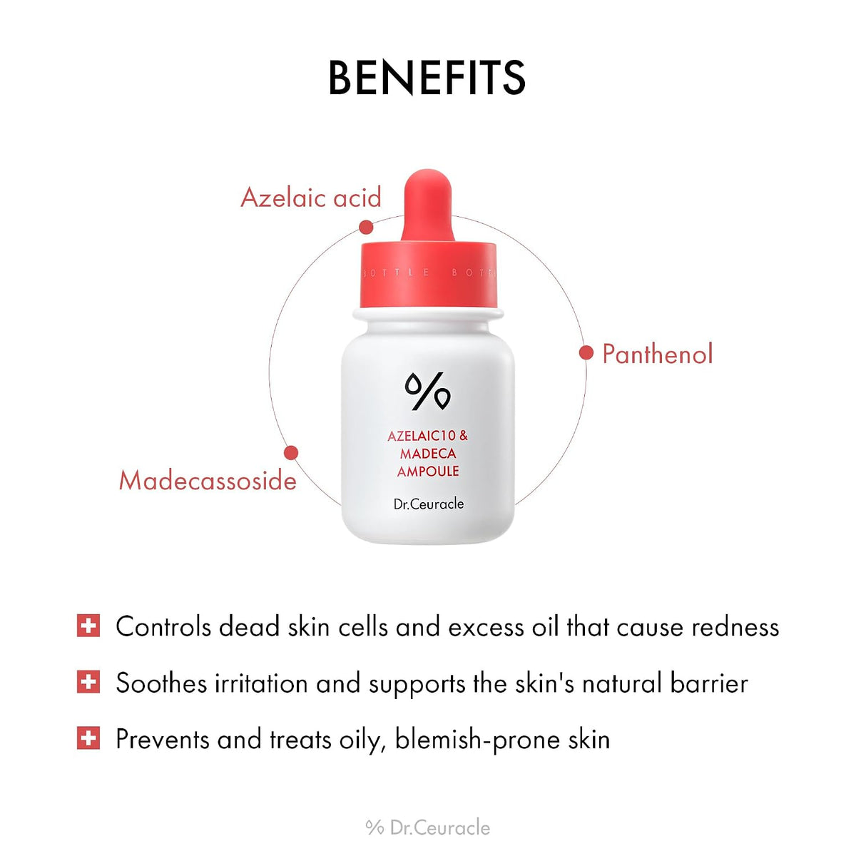 Dr. Ceuracle Azelaic10 & Madeca Ampoule 30 ml