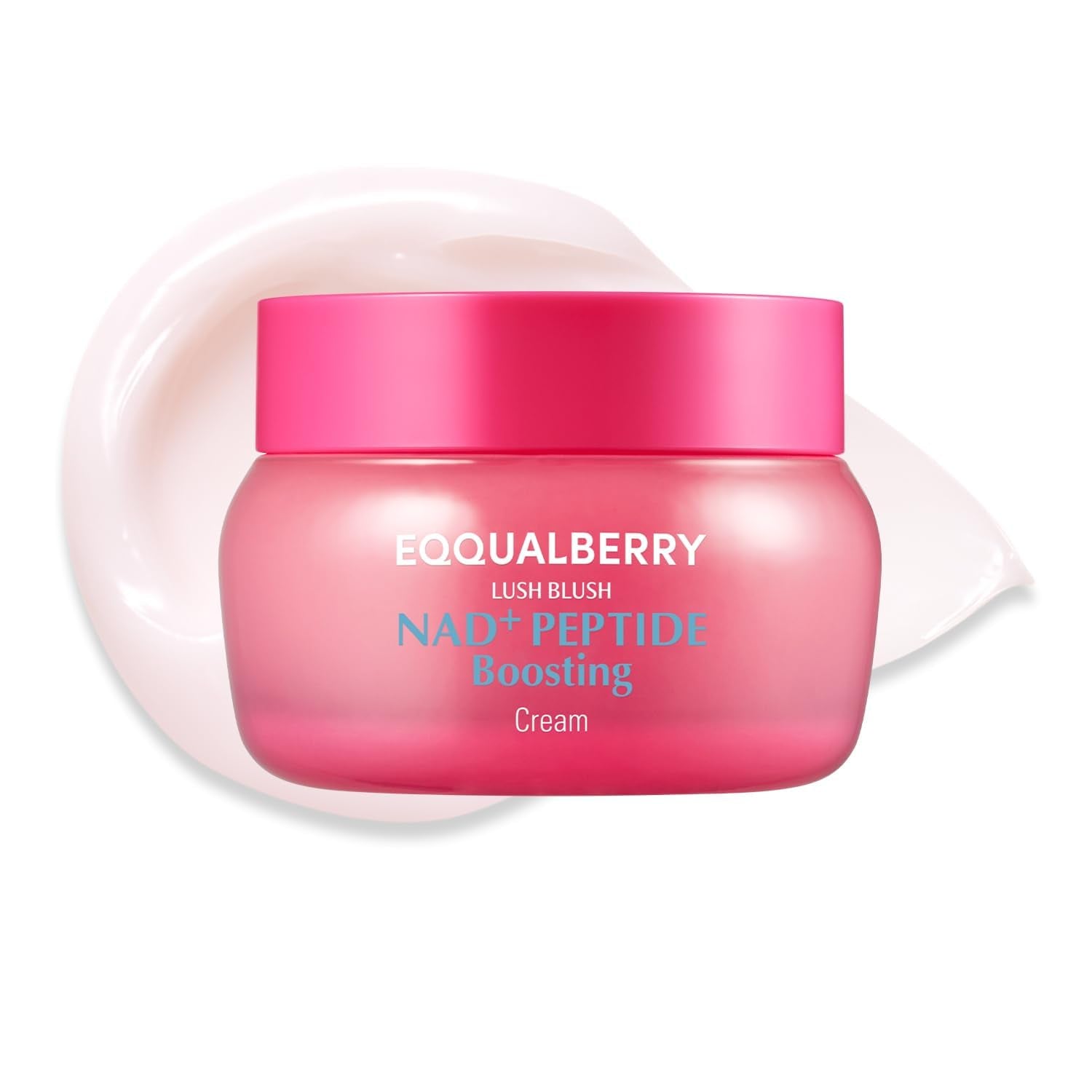EQQUALBERRY NAD+ Peptide Boosting Cream 50 ml – straffende Gesichts- und Körpercreme mit 13 Peptiden