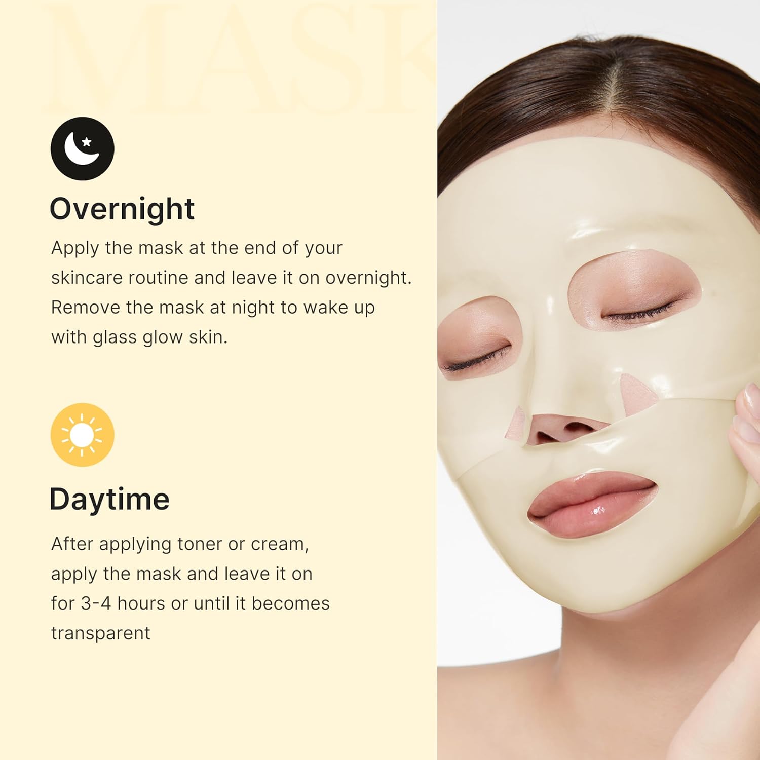 Medicube Kojic Acid Turmeric Brightening Gel Mask 1St. – Ansicht 4