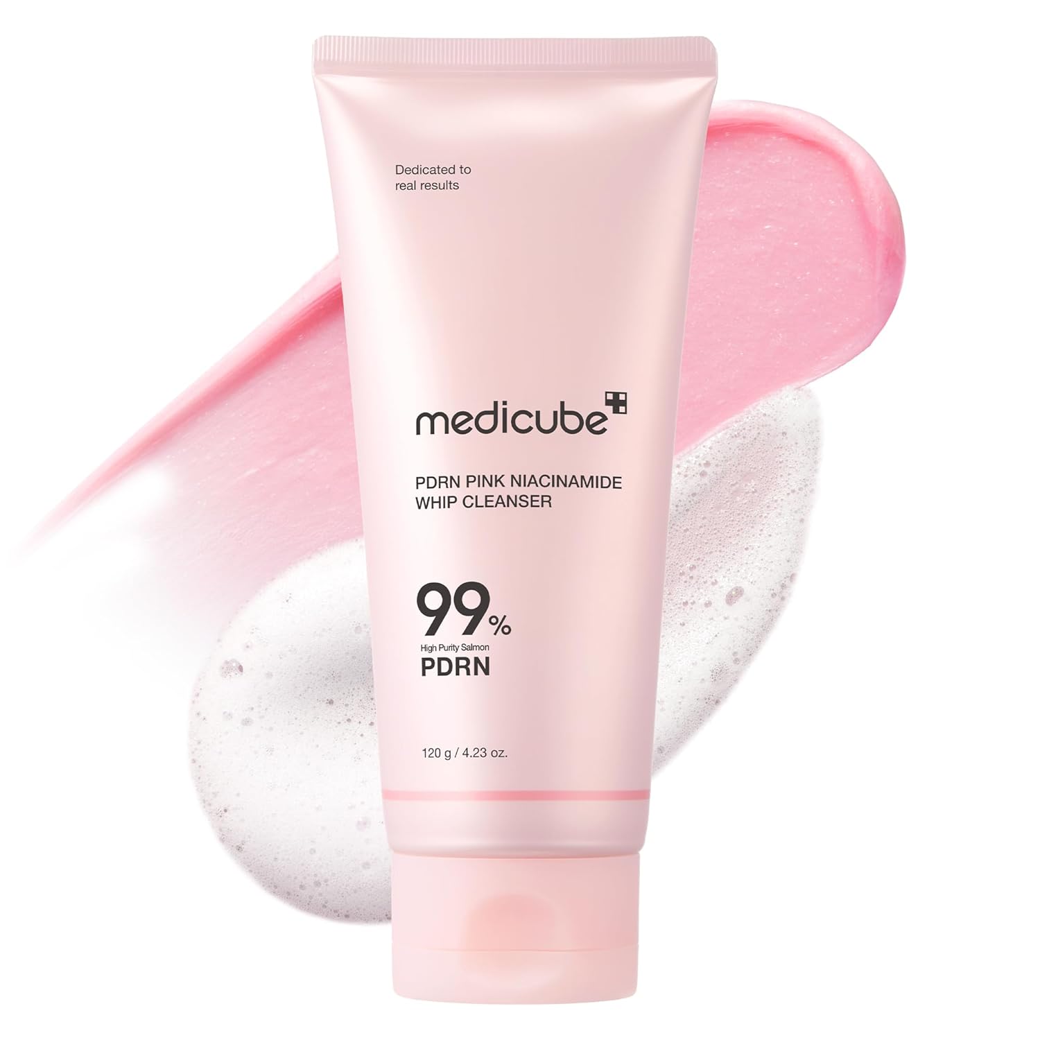 Medicube PDRN Pink Niacinamide Whip Foam Cleanser 120 g