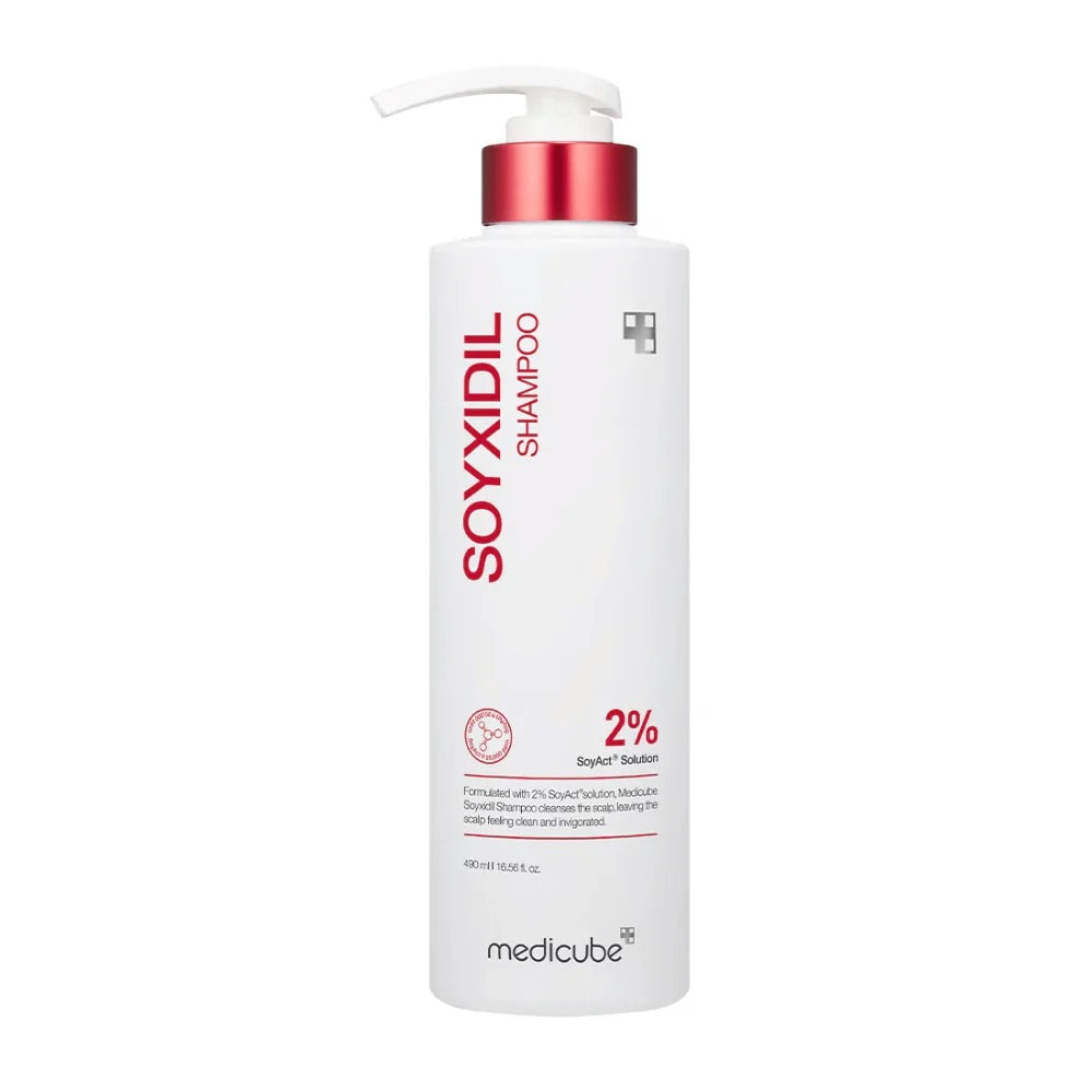 Medicube Soyxidil Shampoo 490 ml Flasche mit Pumpspender