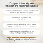 Mixsoon Bean Collagen Hydrogel Mask Anwendung