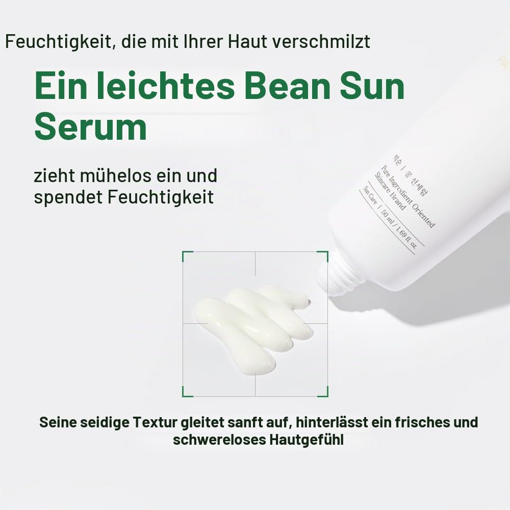 Mixsoon Bean Sun Serum SPF 50+ PA++++ Anwendung
