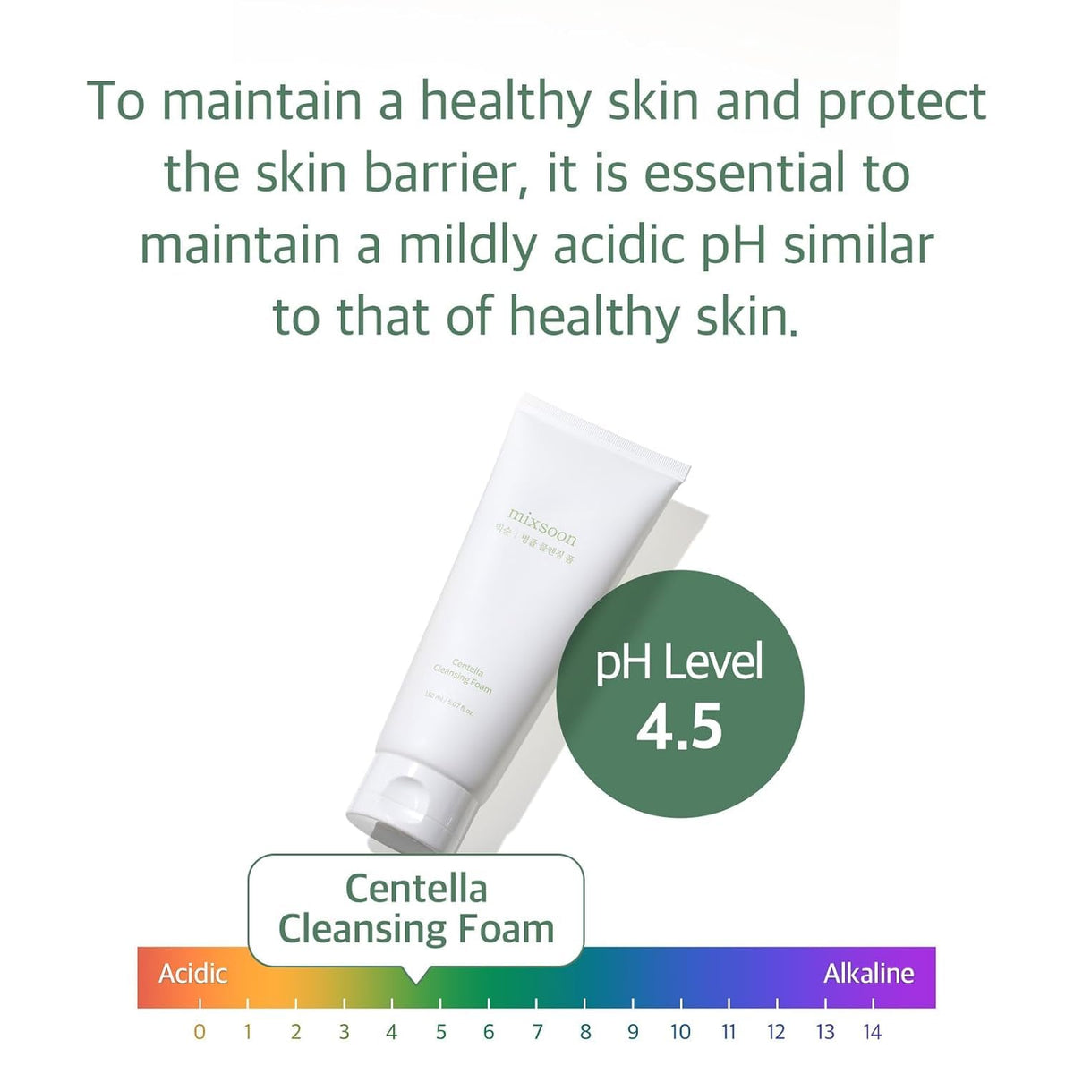 Mixsoon Centella Cleansing Foam Textur