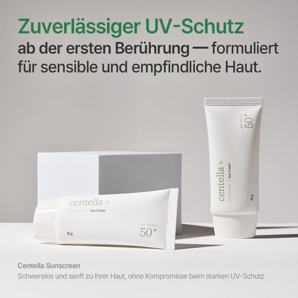 Mixsoon Centella Sun Cream SPF 50+ PA++++ Detail