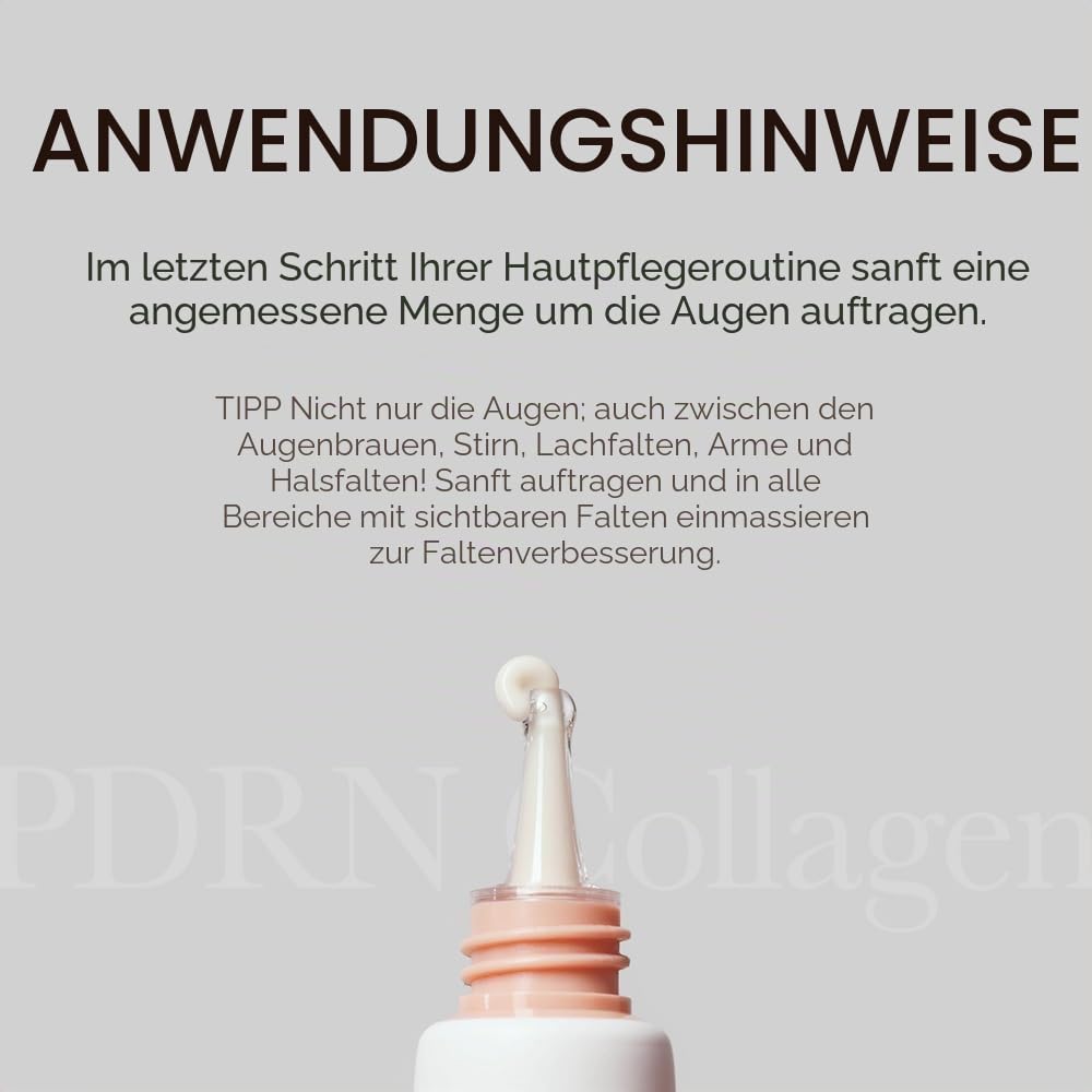 Mixsoon PDRN Collagen Eye Serum Anwendung