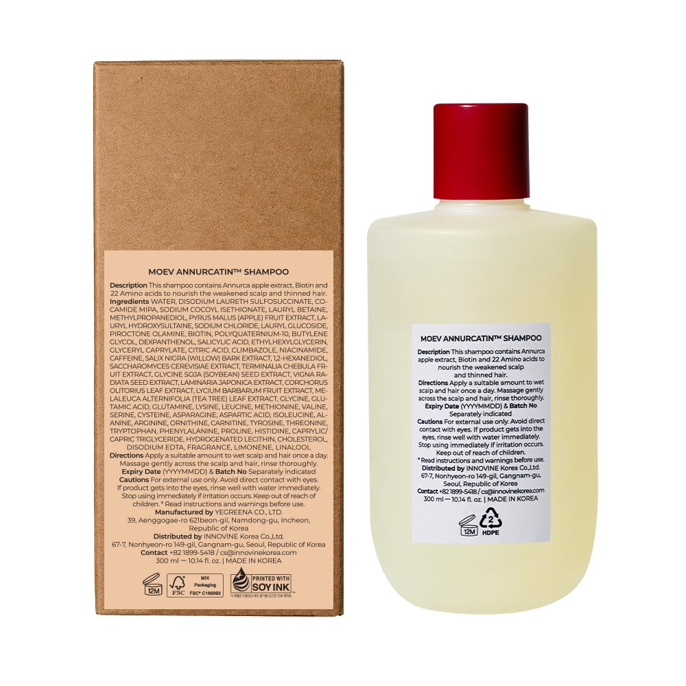MOEV Annurcatin Shampoo 300 ml – Freesia – Produktbild 9