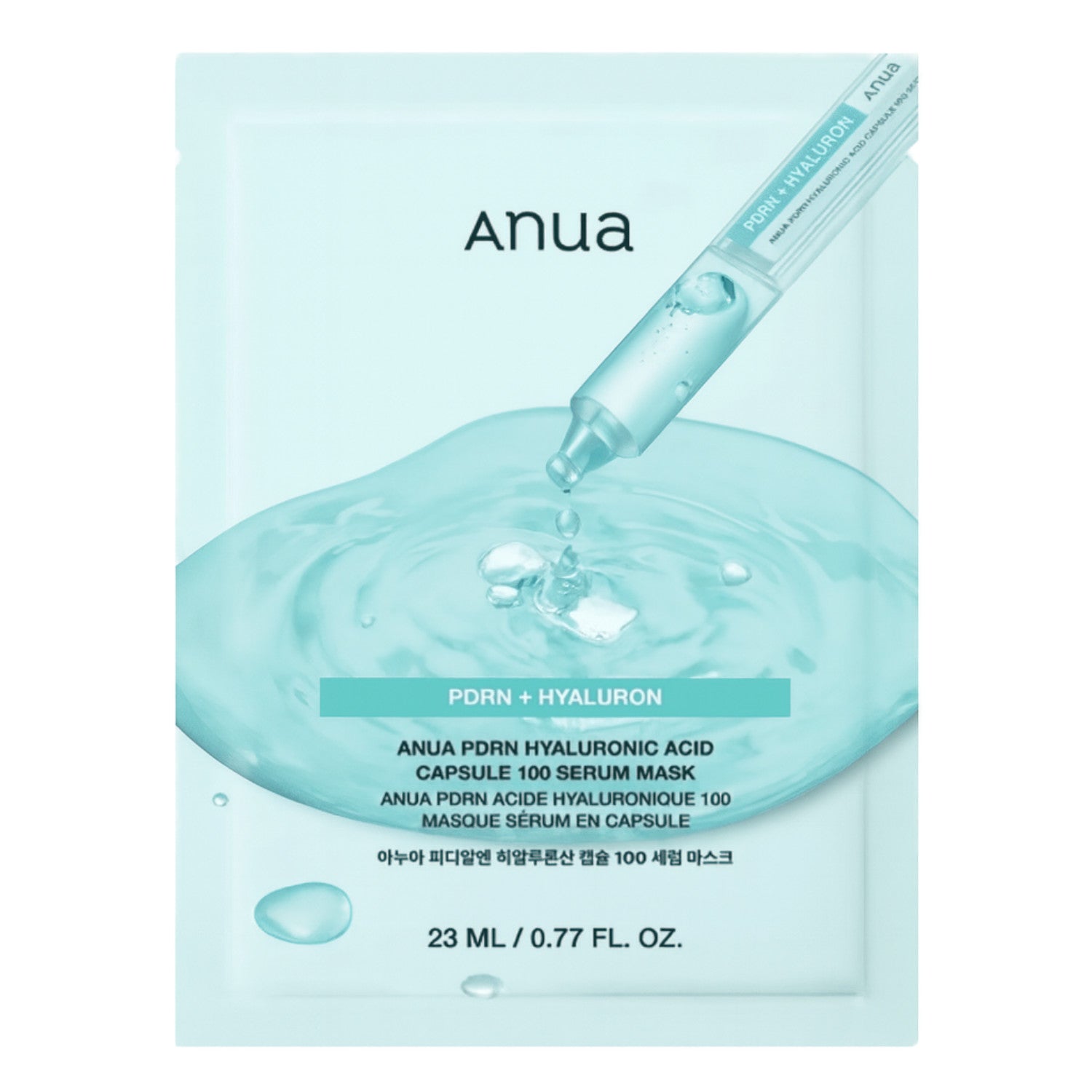 Anua PDRN Hyaluronic Acid Capsule 100 Serum Mask 23ml