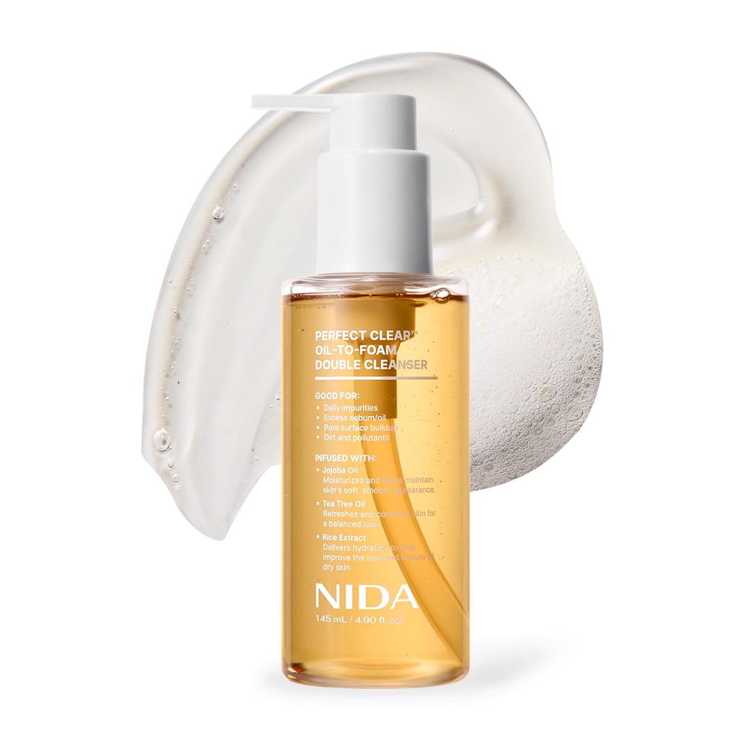 NIDA Perfect Clear Oil-to-Foam Double Cleanser 145 ml