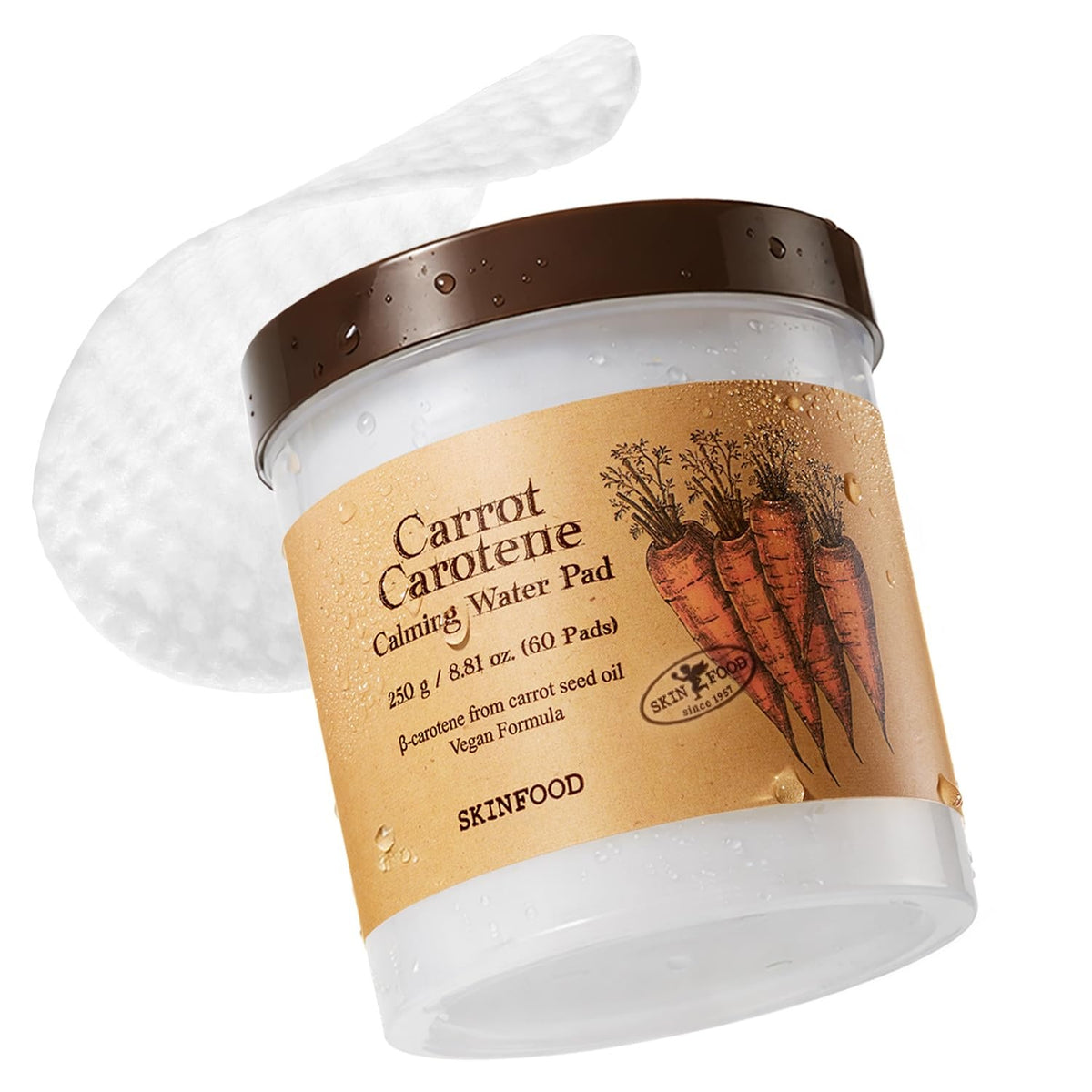 Skinfood Carrot Carotene Calming Water Pad 60 Stück