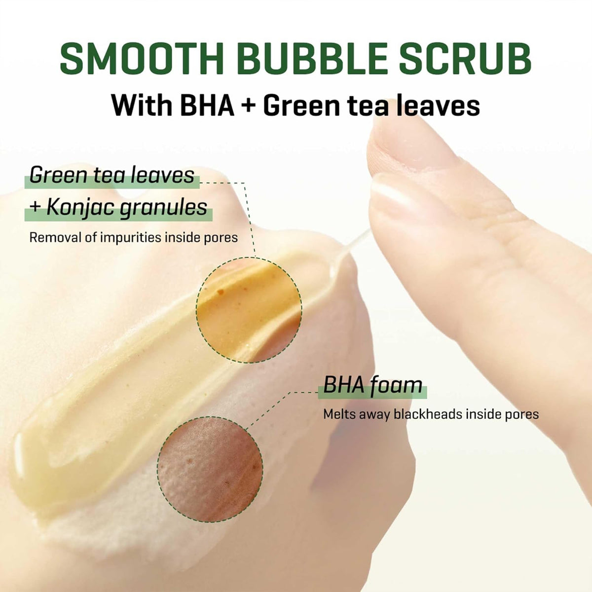 Some By Mi Bye Bye Blackhead 30 days Miracle Green Tea Tox Bubble Cleanser 120 ml – Ansicht 4