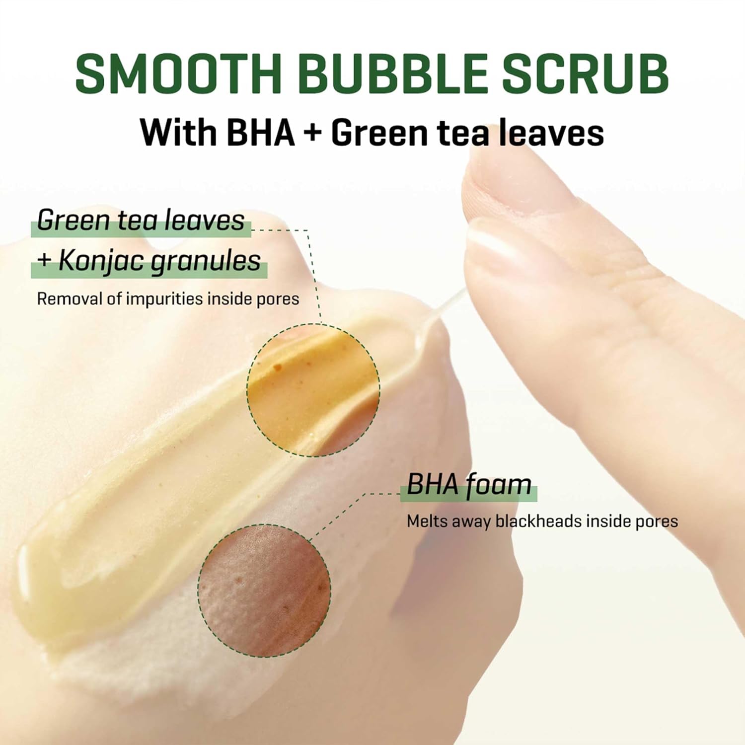Some By Mi Bye Bye Blackhead 30 days Miracle Green Tea Tox Bubble Cleanser 120 ml – Ansicht 4