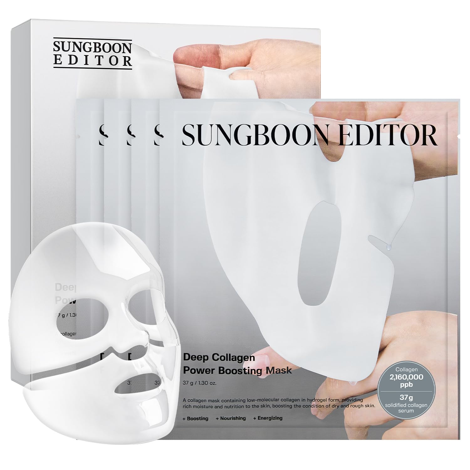 SUNGBOON EDITOR Deep Collagen Power Boosting Mask 4ea