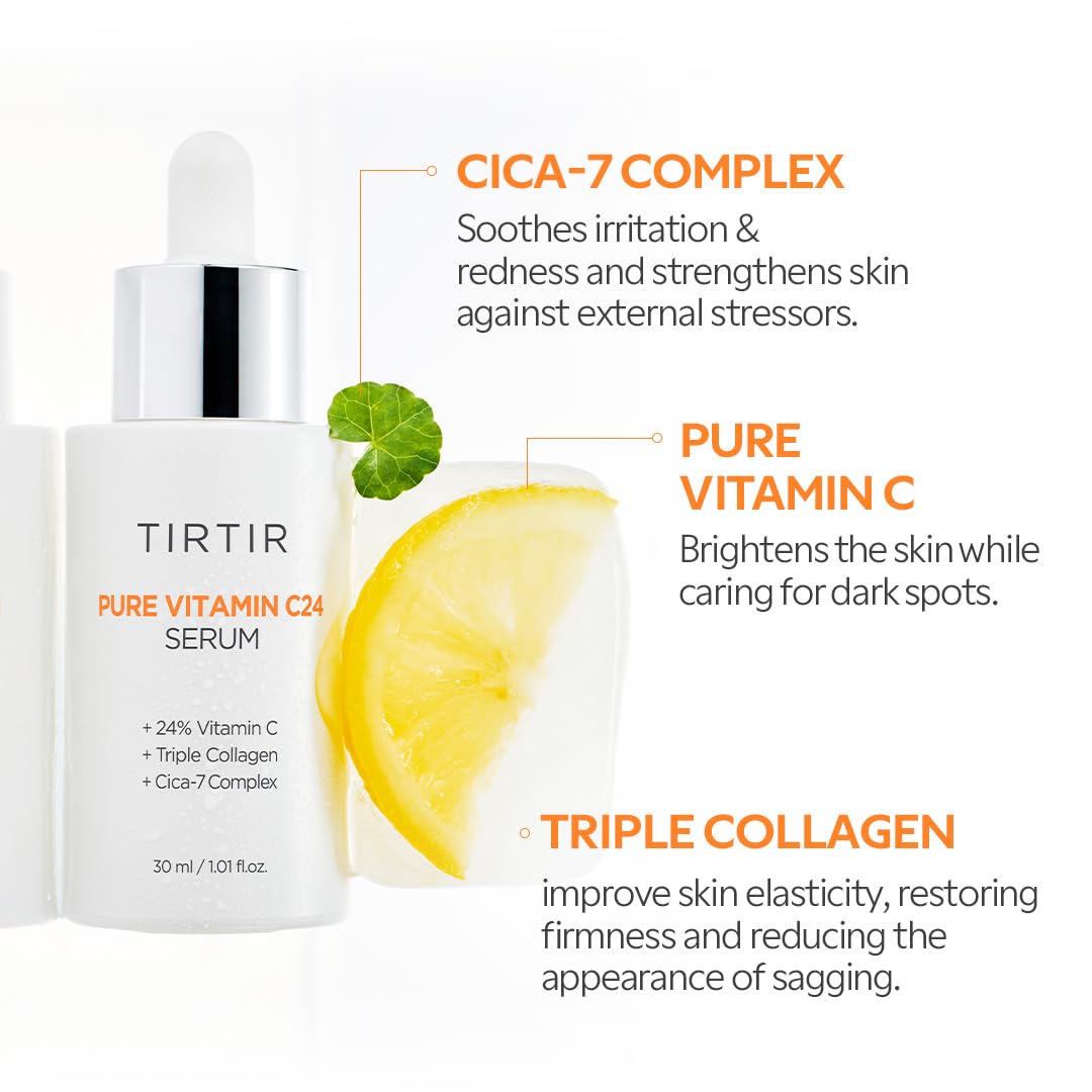 TIRTIR Pure Vitamin C24 Serum Aufhellend Gesichtsserum 30 ml – Ansicht 4